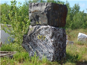 Granite Blocks, Italy Black Granite