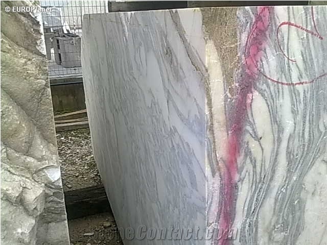 Shapless Blocks Arabescato Faniello, Arabescato Faniello Marble Block