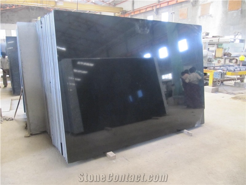 BLACK ABSOLUTE GRANITE SLABS