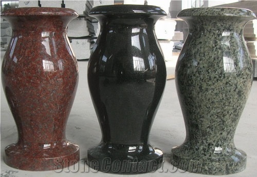 Grantie Stone Vases, China Granite Vases