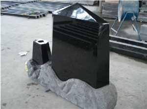 Iran Style Black Monument, Shanxi Black Granite Monument