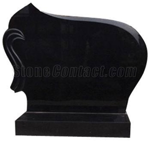 Iran Style Black Monument, Shanxi Black Granite Monument