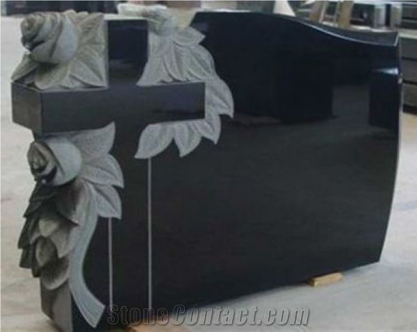 Iran Style Black Monument, Shanxi Black Granite Monument