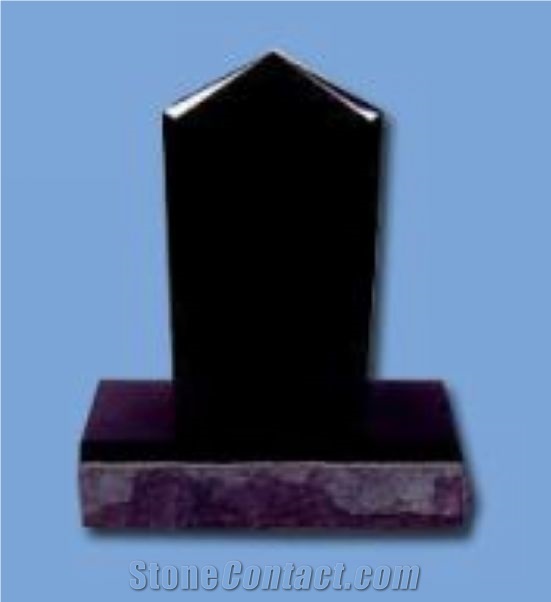 Iran Style Black Monument, Shanxi Black Granite Monument