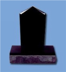 Iran Style Black Monument, Shanxi Black Granite Monument