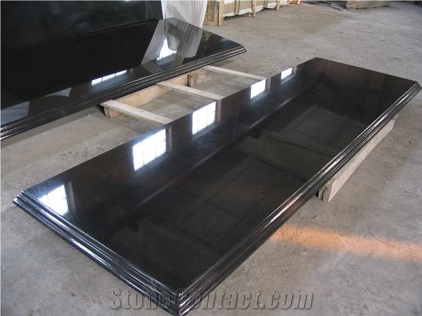 Shanxi/hebei Black Granite Slabs