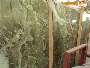 Green Jade Onyx Slab