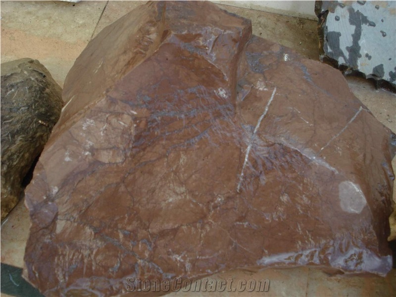 Garden Decoration Rocks, ,Gold Black Marble