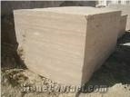 Travertine Blocks, Iran Beige Travertine