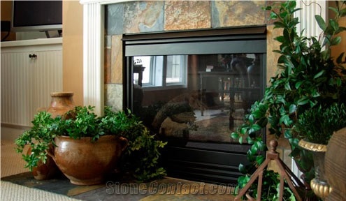 Slate Fireplace Surround