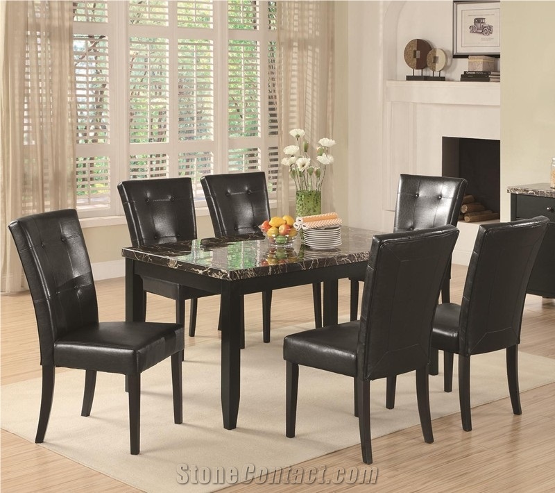 Marble Top Dining Table Top, Emperador Dark Brown Marble Table Tops