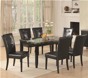 Marble Top Dining Table Top, Emperador Dark Brown Marble Table Tops