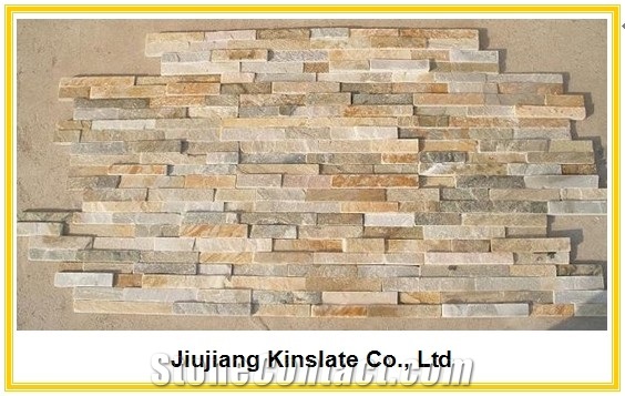 Natural Beige Quartzite Interior Wall Panels