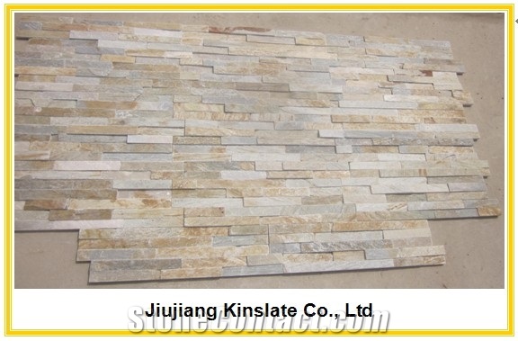 Natural Beige Quartzite Interior Wall Panels