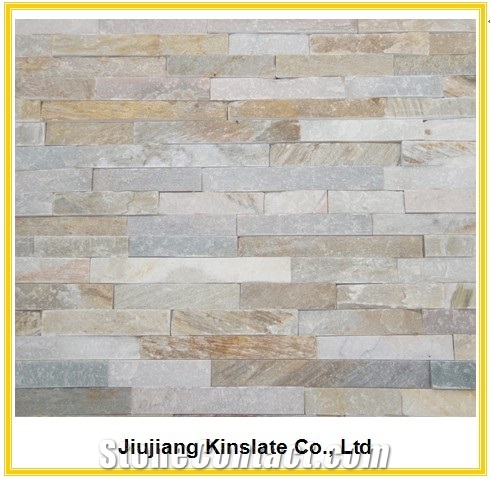 Natural Beige Quartzite Interior Wall Panels