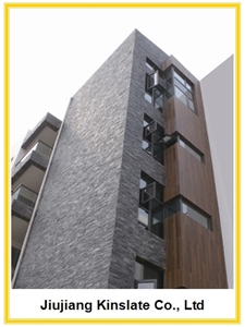 Natural Black Slate Decorative Wall Panel