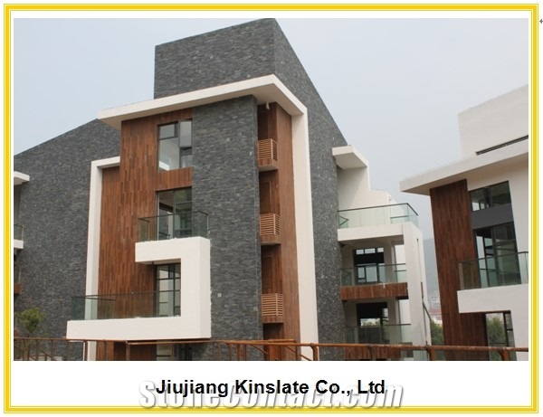 Natural Black Slate Decorative Wall Panel