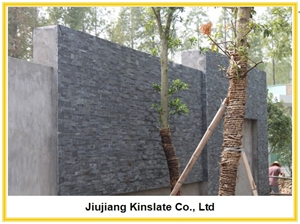 Natural Black Slate Decorative Wall Panel