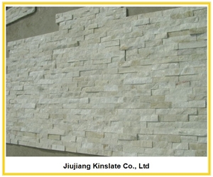 Natural White Quartzite Decorative Wall Panels Int
