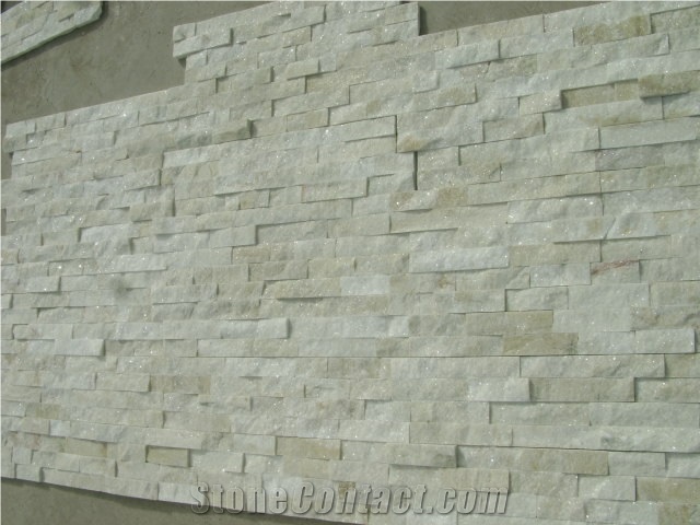 Natural White Quartzite Decorative Wall Panels Int