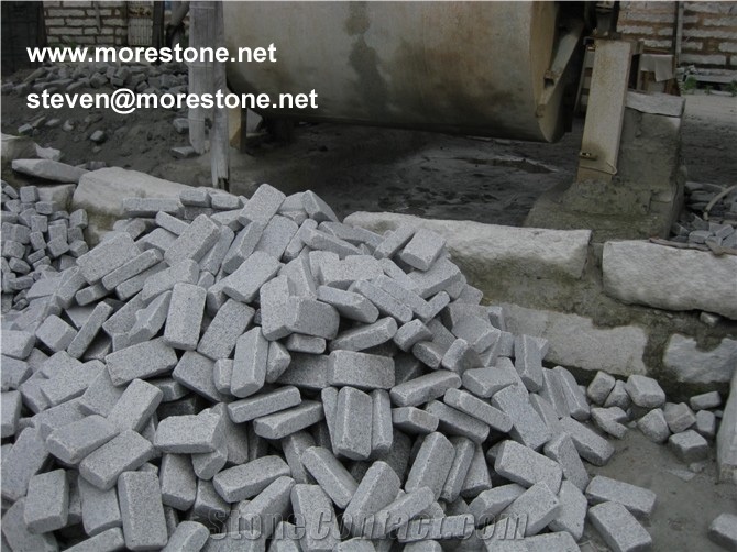 White Granite Tumbled Paver, G603 White Granite Pavers