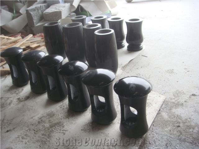 Granite Stone Vases