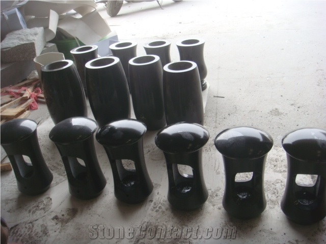Granite Stone Vases