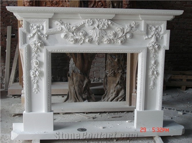Marble Fireplace