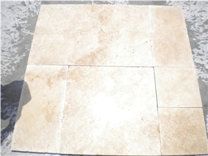 Classic TravertineTumbled Opus Pattern, Turkish Classic Travertine Slabs