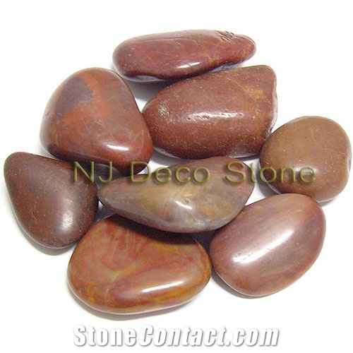 Polished Stripe Pebble Tiger Beach Pebble, Pebble Black Sandstone Pebbles