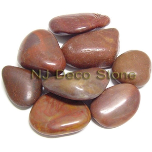 Polished Stripe Pebble Tiger Beach Pebble, Pebble Black Sandstone Pebbles