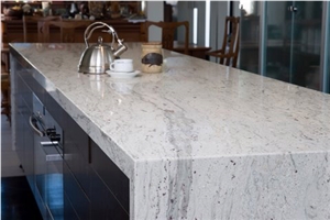 Stream White Granite Countertop