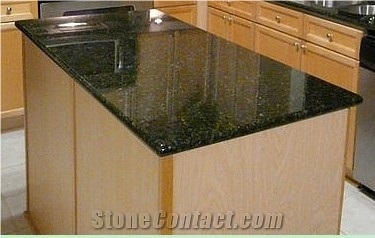 Popular Granite Color Top, Ubatuba Green Granite Kitchen Countertops