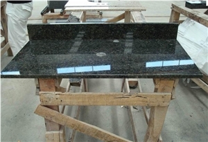 Popular Granite Color Top, Ubatuba Green Granite Kitchen Countertops