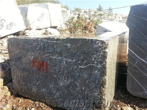 Olive Avangard Marble Block, Dark Olive Marble Block