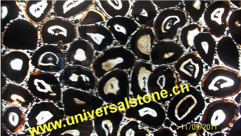 Backlit Agate Bar Top (J044)