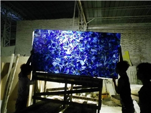Blue Agate Precious Stone (Z10)