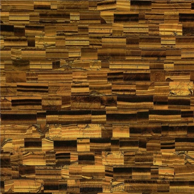 Tiger Eyes Semiprecious Stone