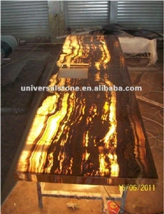 Tiger Vein Onyx Table (J05)
