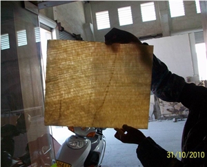 Translucent Honey Onyx Lamp Box (Z-18)