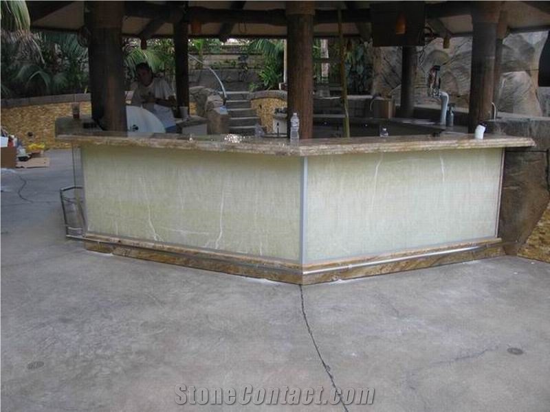 Translucent Onyx Glass Panel (J93)
