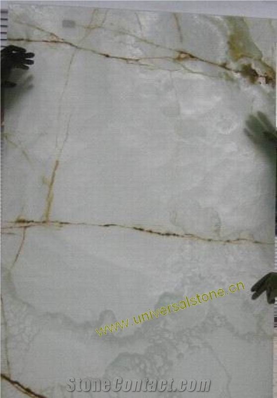 Translucent White Onyx Glass Bar Top(Z-25)