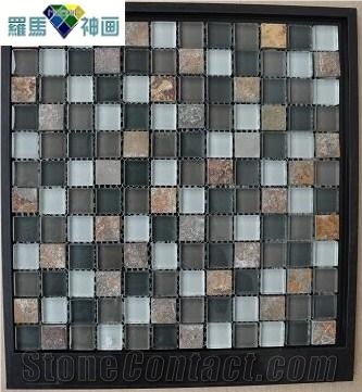 Stone Mosaic, Glass , Slate Mosaic