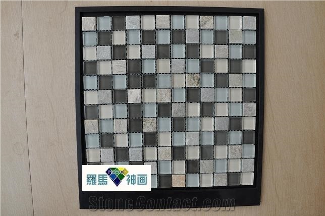 Stone Mosaic, Glass , Slate Mosaic