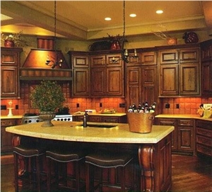 Yellow Marble Countertop