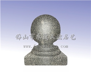 Granite(G603) Balustrade 60x12x12 cm, Natural Grey Granite Balustrade