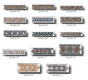 Travertine Mosaic Borders Travertine Mosaic Borders