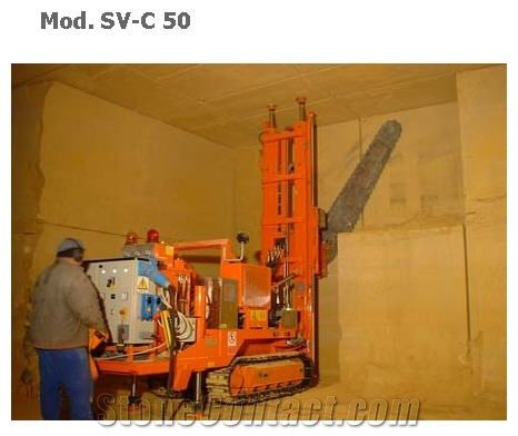 Underground Chain Saw Machine Mod. SV-C 50