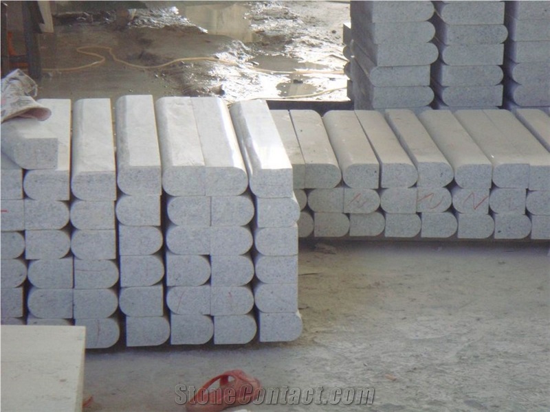G603 Grey Granite Kerbstone