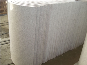 Pearl White Column, Pearl White Granite Column